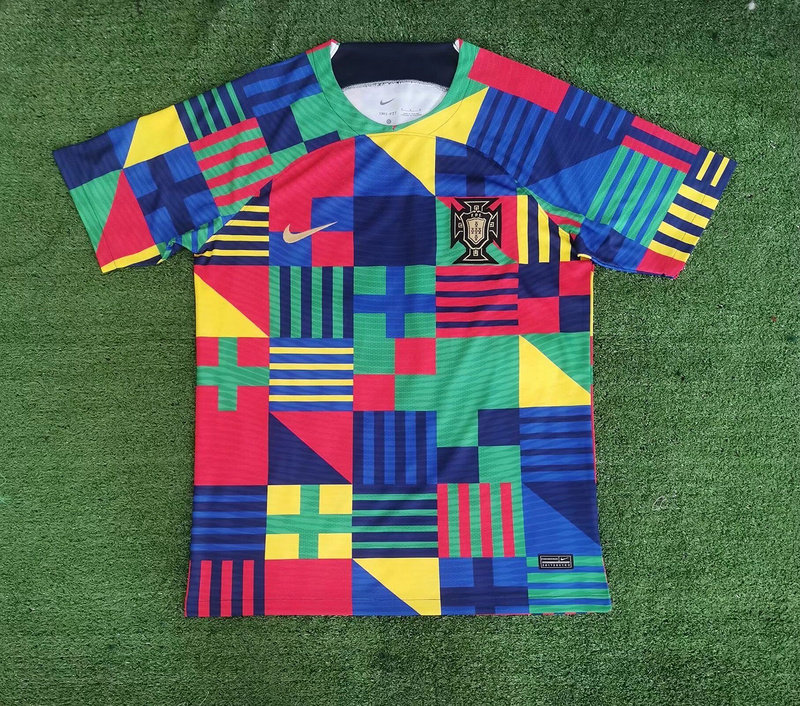 AAA Quality Portugal 22/23 Special Colourful Soccer Jersey